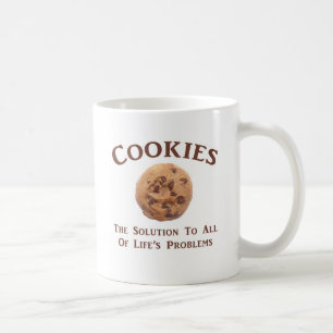 Cookies solve Problems Coffee Mug