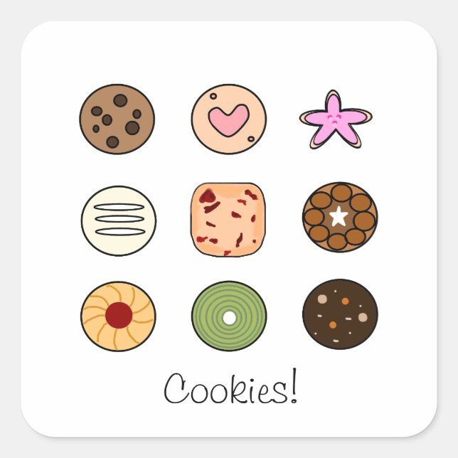 Cookies sticker (Front)
