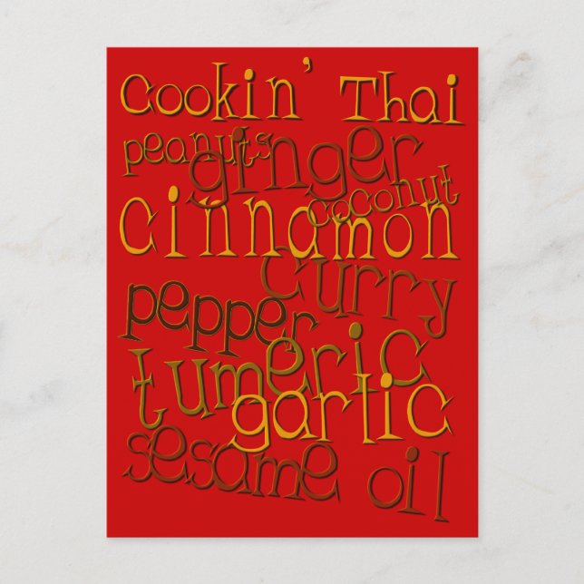 Cookin' Thai Postcard (Front)