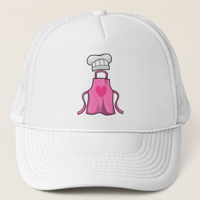 Cooking apron and Cooking hat with Heart (Front)
