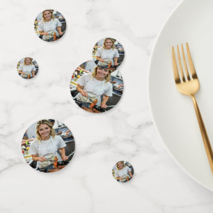 Cooking Bacon Photo Customize Confetti