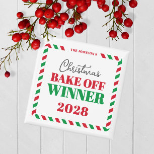 Cooking, Baking or Sweater Holiday Winner Prize Magnet