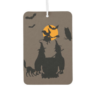 Cooking Brew for the best Halloween party Car Air Freshener
