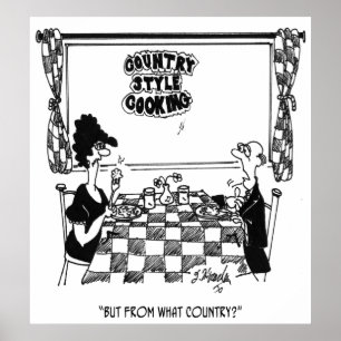 Cooking Cartoon 4527: Poster