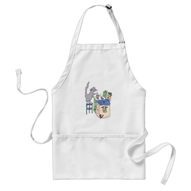 Cooking Cat apron (Front)