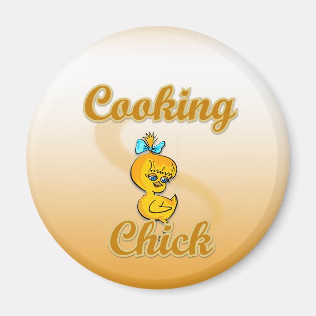 Cooking Chick Magnet (Front)