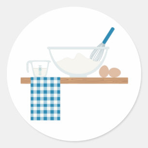 Cooking Classic Round Sticker