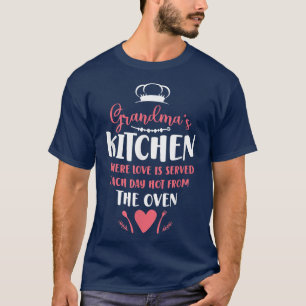 Cooking Cook Grandma Kitchen Chef  T-Shirt