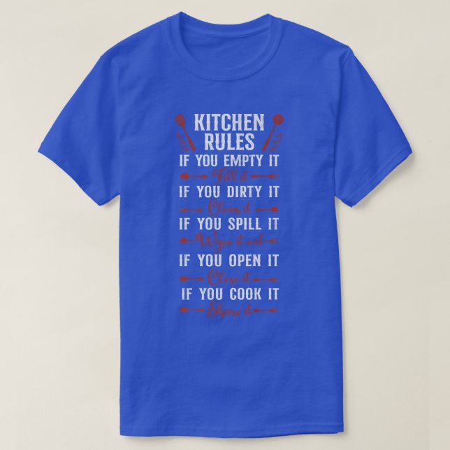 cooking cook kitchen chef  107  T-Shirt (Design Front)