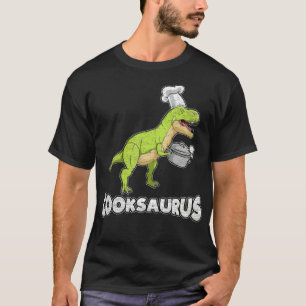 Cooking dinosaur funny sayings chef hat T-Shirt