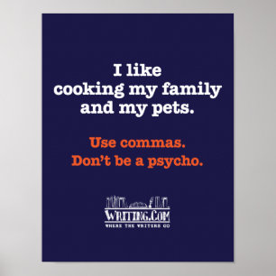 Cooking Family and Pets Poster