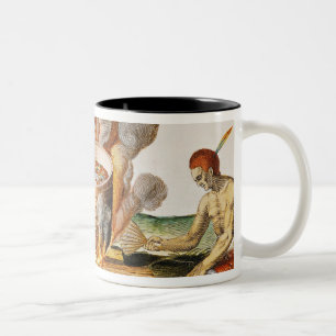 Cooking Food in a Terracotta Pot Two-Tone Coffee Mug