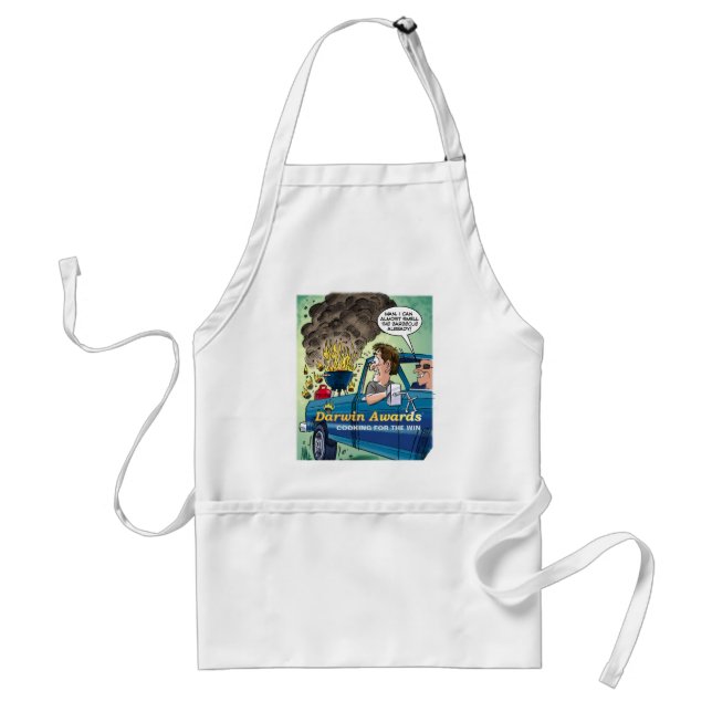 COOKING FOR THE WIN STANDARD APRON (Front)