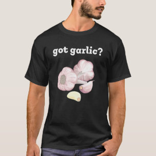 Cooking Garlic Cloves Bulbs T-Shirt
