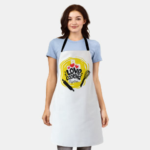 Cooking Harmony: Love in the Kitchen Apron