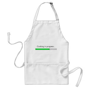 "Cooking in progress" Apron