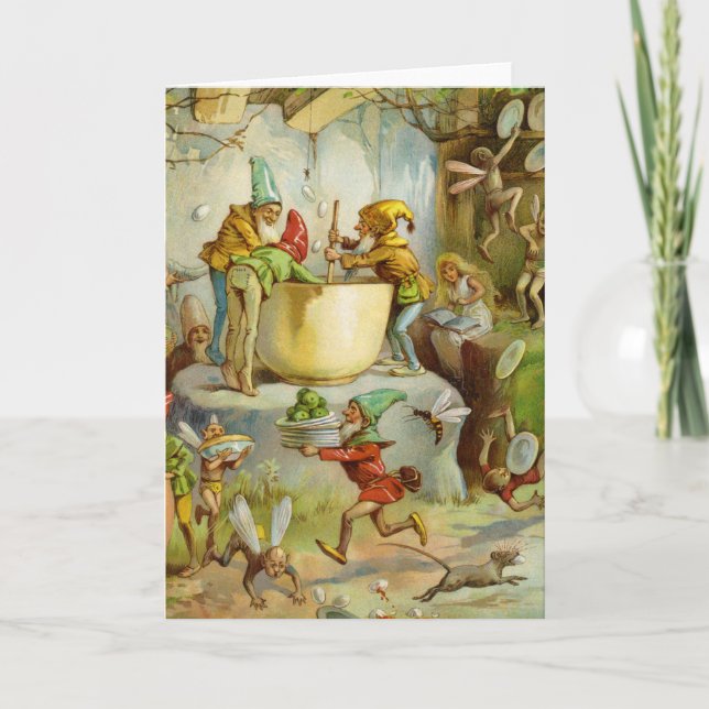 Cooking In The Gnome Kitchen Card (Front)