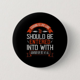 Cooking Is Like Love 6 Cm Round Badge