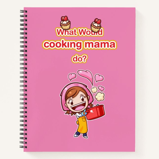 Cooking Mama Spiral Notebook (Front)
