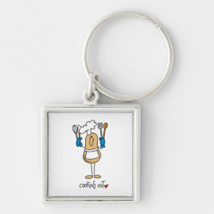 Cooking Nut T-shirts and Gifts Key Ring