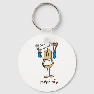 Cooking Nut T-shirts and Gifts Key Ring
