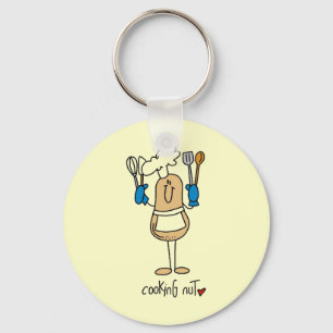 Cooking Nut T-shirts and Gifts Key Ring