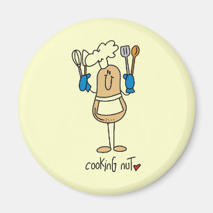 Cooking Nut T-shirts and Gifts Magnet