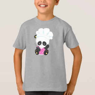 Cooking Panda, Baking Panda, Cute Panda, Whisk T-Shirt