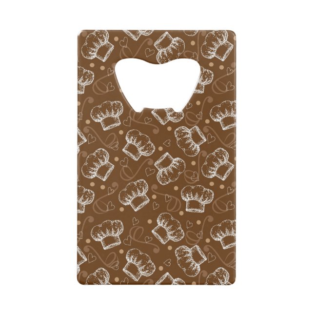 Cooking pattern with chef hat (Front)