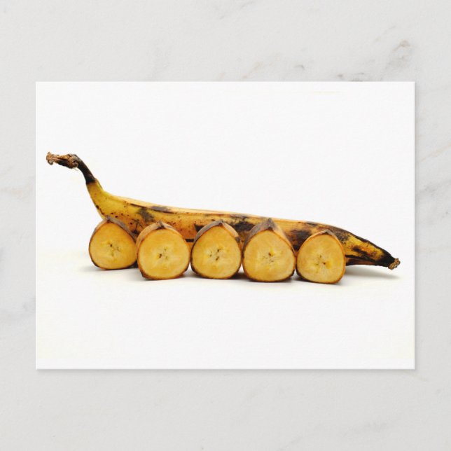 Cooking plantain postcard (Front)