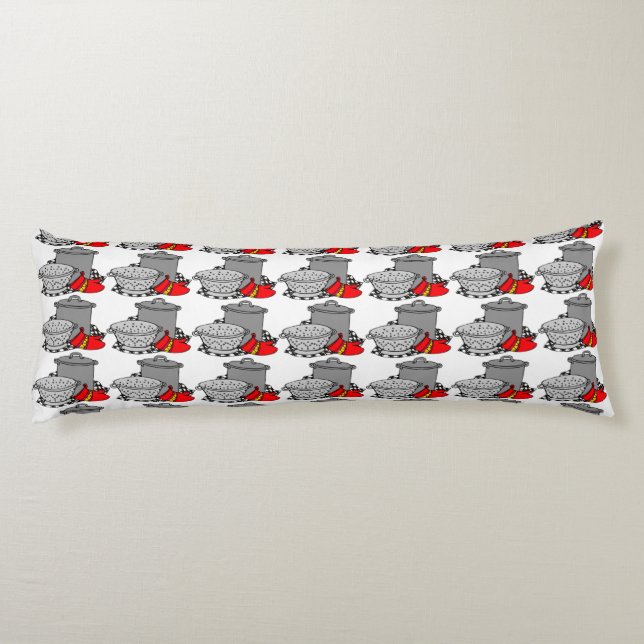 Cooking Pot and Strainer Body Pillow (Back)