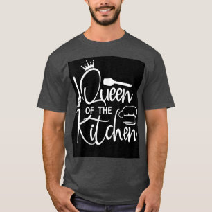 Cooking Queen Kitchen Chef Hat Cook Culinary Stude T-Shirt