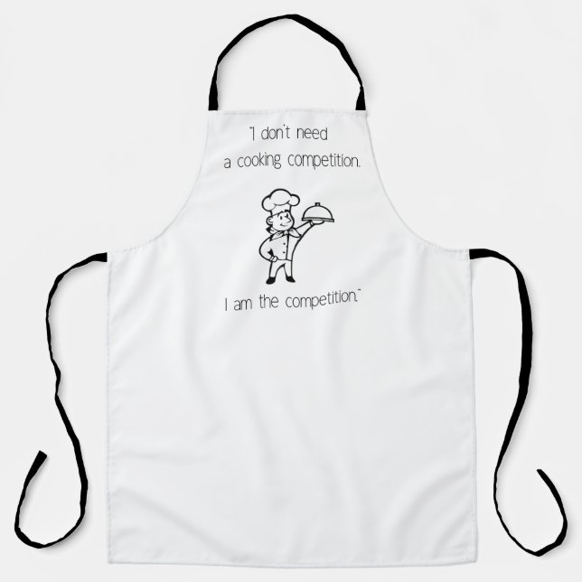 COOKING QUOTE APRON (Front)