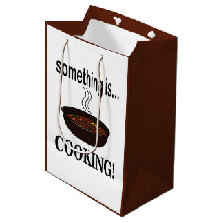 Cooking Something is Cooking Medium Gift Bag