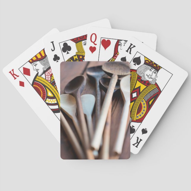Cooking spoons playing cards (Back)