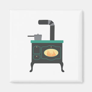 Cooking Stove Magnet