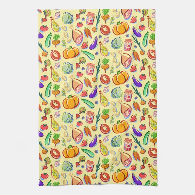 Cooking Tea Towel (Vertical)