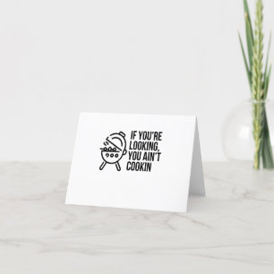 COOKING THANK YOU CARD