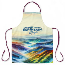 Cooking Up Some Mountain Magic Apron