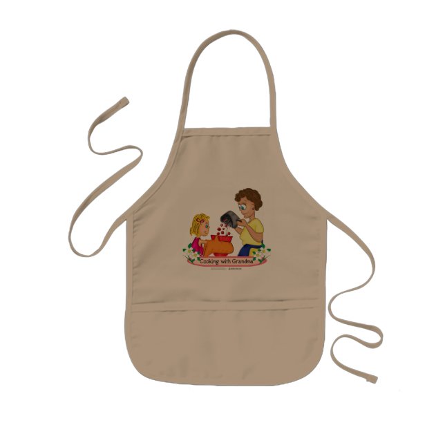 Cooking with Grandma Apron (Front)