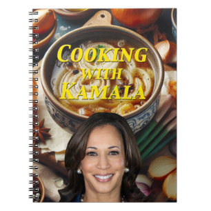 Cooking With Kamala Notebook