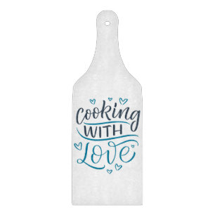 Cooking with Love Cutting Board
