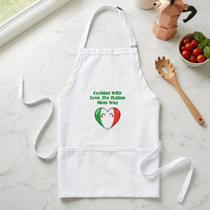 Cooking With Love The Italian Mum Way Recipe Standard Apron