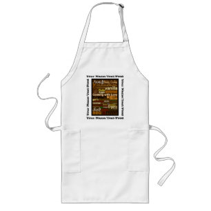 Cooking with Love Word-Art - Personalise Apron