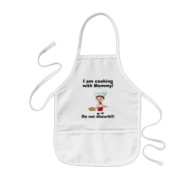 Cooking with Mummy! Kids Apron (Front)