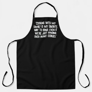 "Cooking with my family is my favourite way to bon Apron