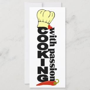 Cooking With Passion card