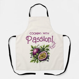 "Cooking With Passionfruit" Tropical  Apron