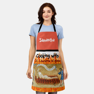 Cooking with St. Lawrence All-Over Print Apron
