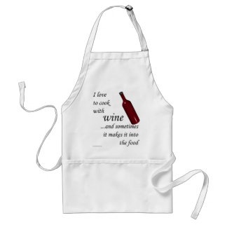 Cooking with Wine Standard Apron